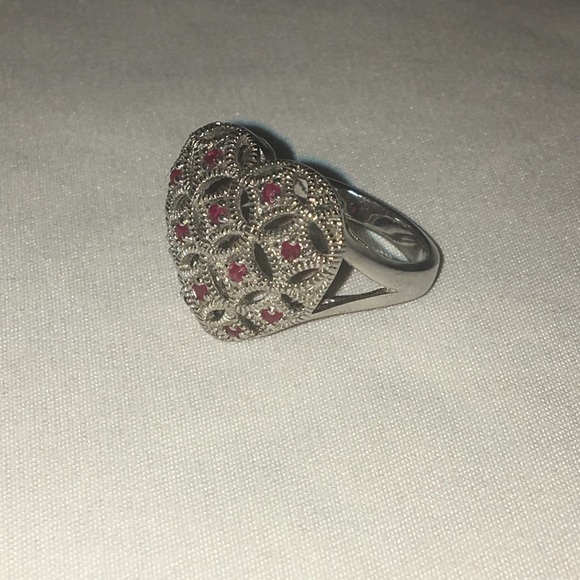 Genuine ruby ring - Picture 3 of 3